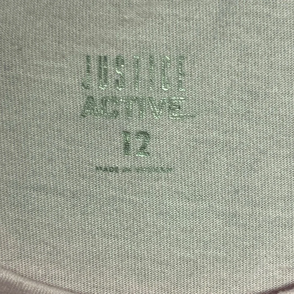Justice Active T-Shirt Size 12 Light Pink Reversible Sequin Soccer Ball Athletic